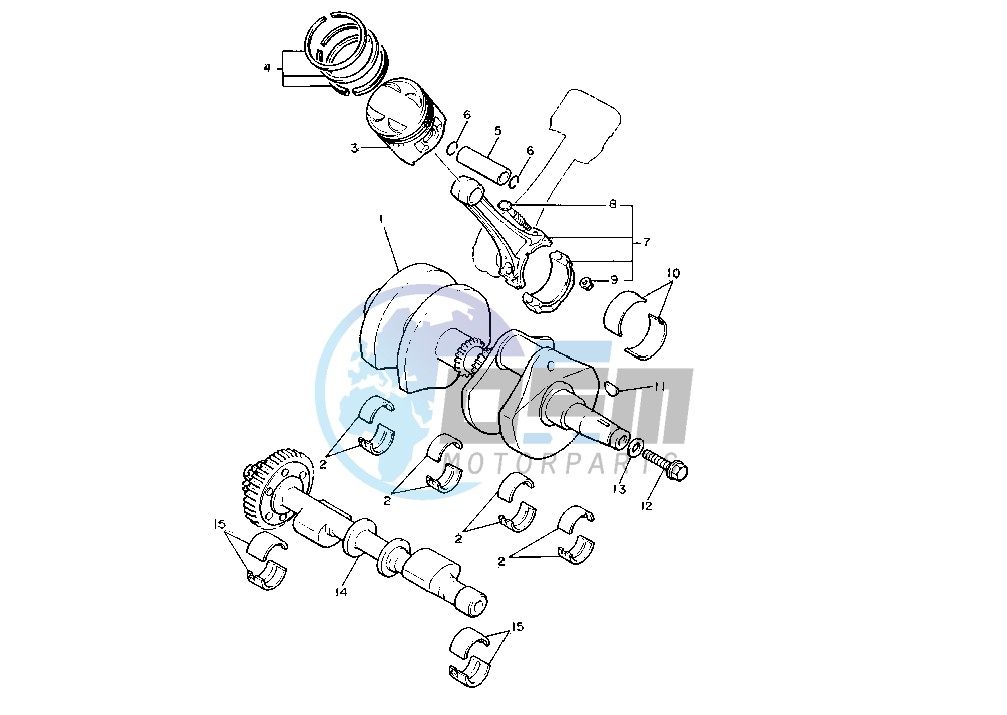 CRANKSHAFT PISTON