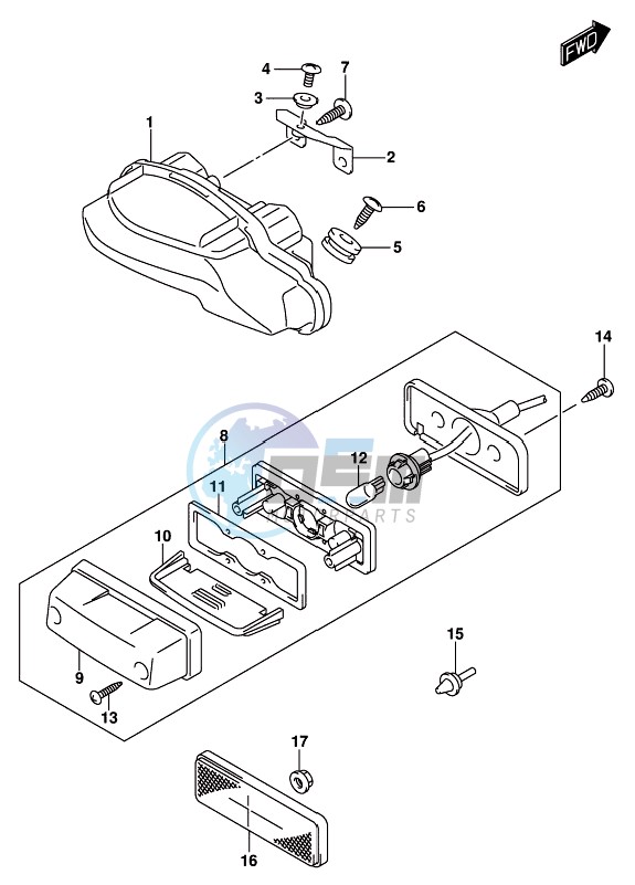 REAR COMBINATION LAMP