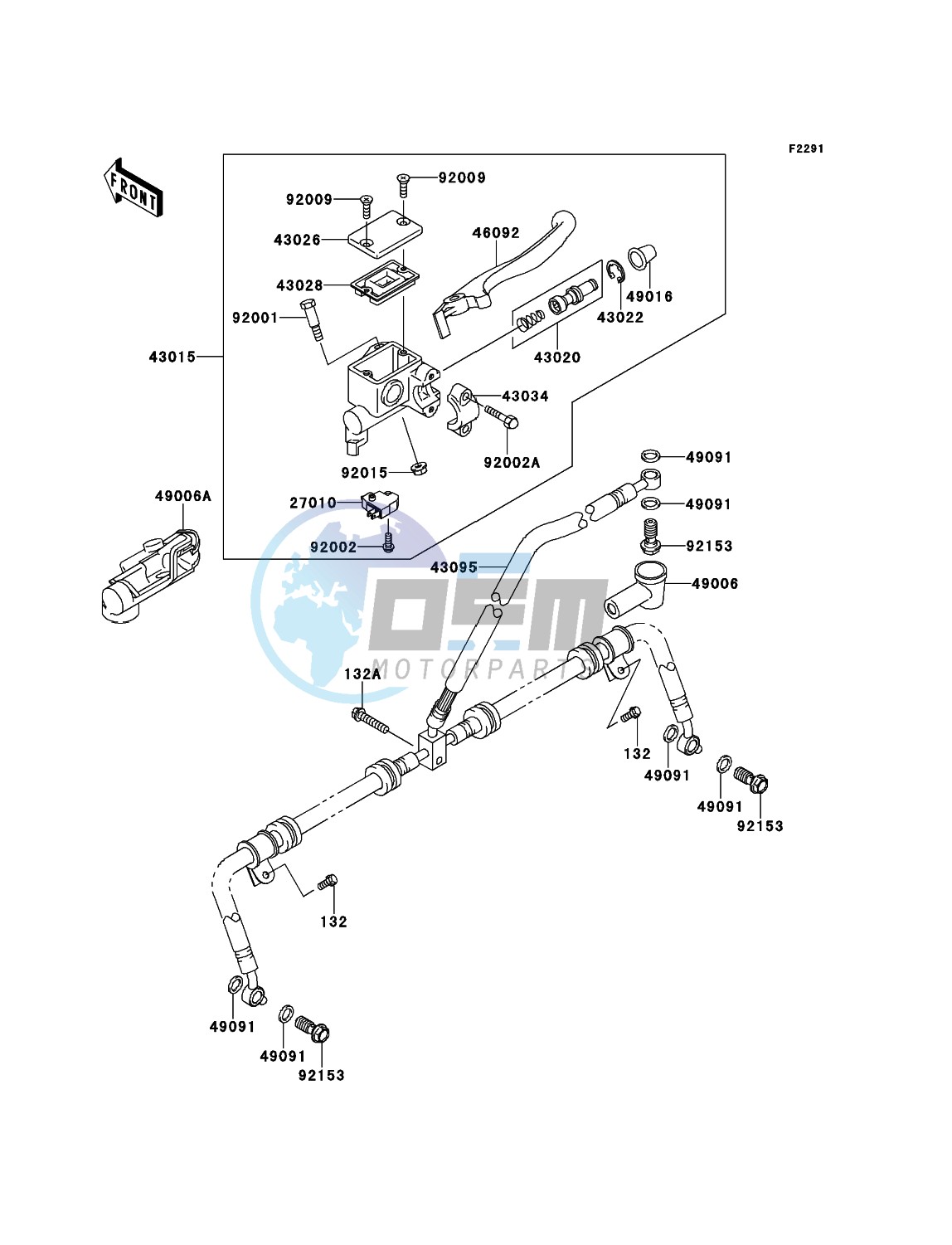 Front Master Cylinder