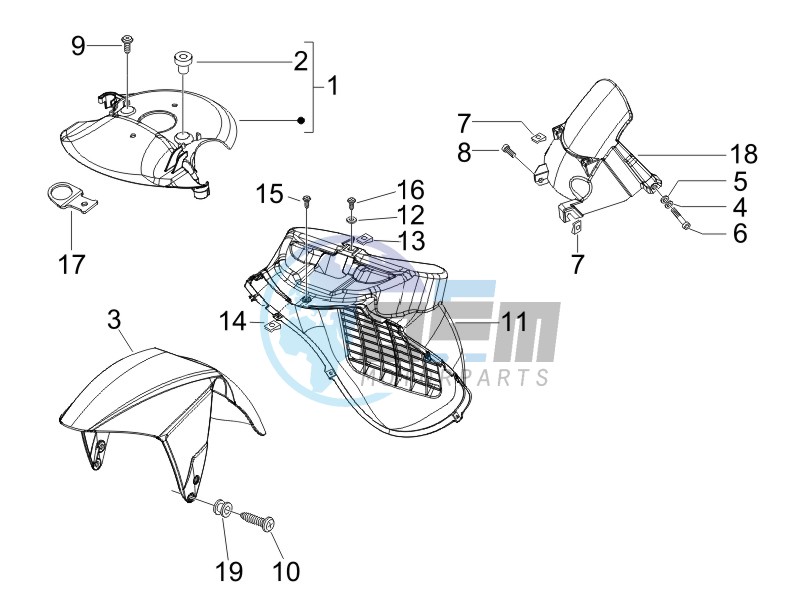 Wheel housing - Mudguard