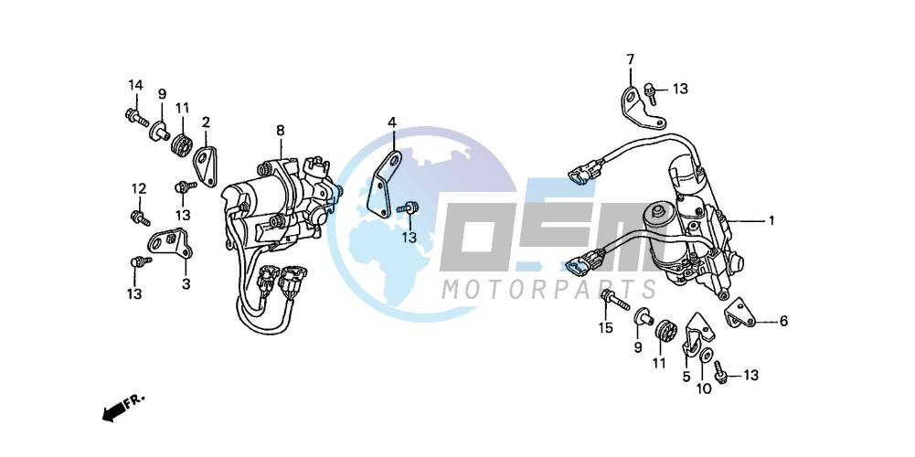 ABS MODULATOR (ST1100AN/AP/AR)