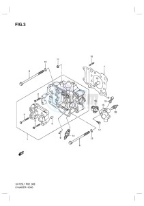 UH125 BURGMAN EU drawing CYLINDER HEAD