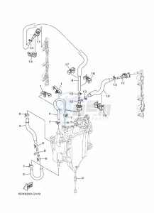 FL250GETX drawing FUEL-PUMP-2