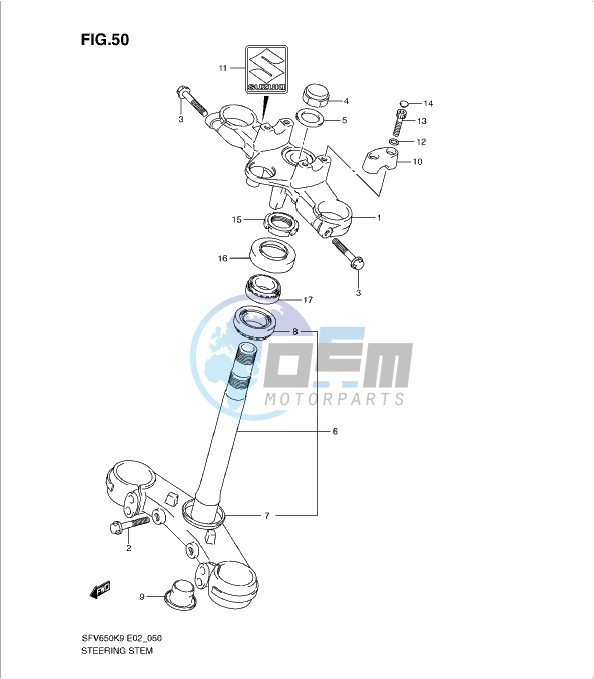 STEERING STEM