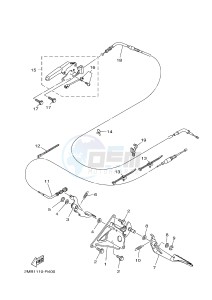 YXE700E YXE70WPXG WOLVERINE R-SPEC EPS (2MB3) drawing PEDAL WIRE