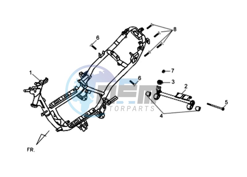 FRAME / ENGINE MOUNT