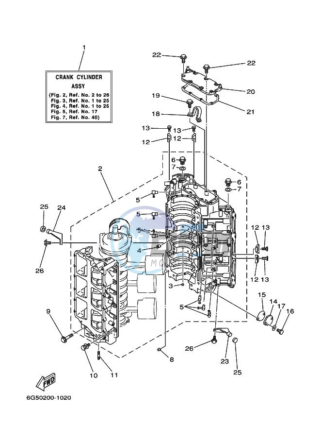 CYLINDER--CRANKCASE