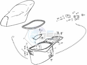 ATLANTIS CITY - 50 cc VTHAL1AE2 Euro 2 2T AC FRA drawing Seat (Positions)