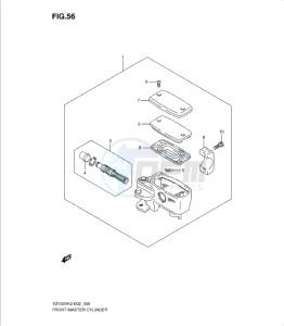 VZ1500L0 drawing FRONT MASTER CYLINDER