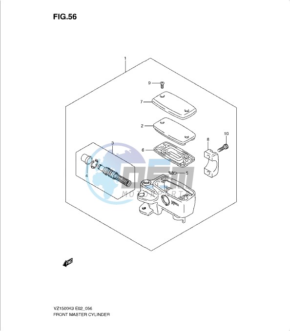 FRONT MASTER CYLINDER