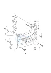 DF 50 drawing Inlet Manifold