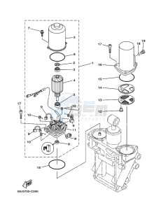 F250TUR-2009 drawing TILT-SYSTEM-2