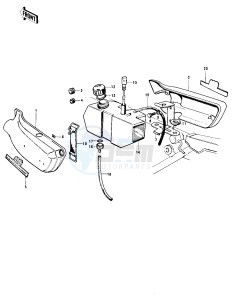 Z1 A [Z1-Z1A] 900 drawing SIDE COVERS_OIL TANK