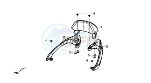 GTS 300 I drawing GRIP BAR  L / R