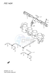 GSR750Z EU drawing THROTTLE BODY HOSE-JOINT