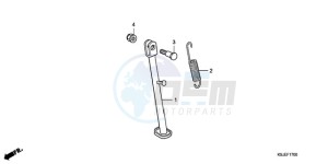 CRF80F9 Mexico - (MX) drawing STAND