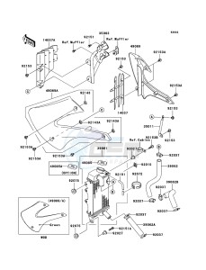 KX85 / KX85 II KX85A6F EU drawing Radiator