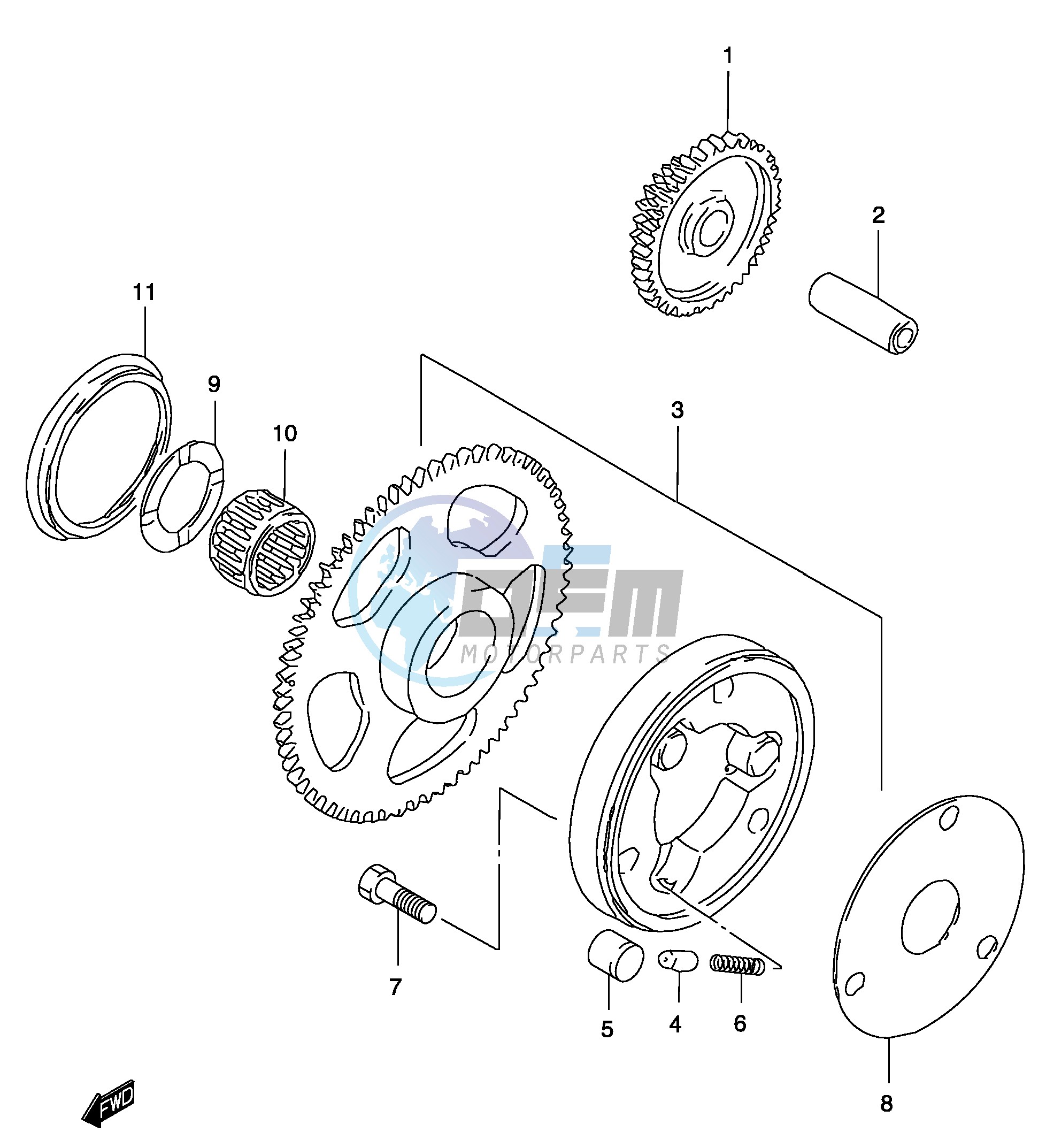 STARTER CLUTCH