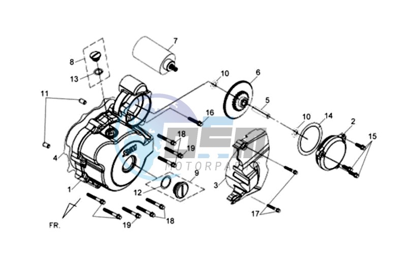 CRANKCASE COVER / GASKET