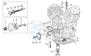 V7 Racer 750 USA-CND drawing Oil pump