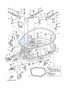 FL250BETX drawing BOTTOM-COVER-1