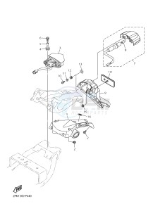 XJR1300C XJR 1300 (2PN1) drawing TAILLIGHT