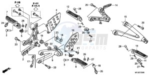 CBR600RRC drawing STEP