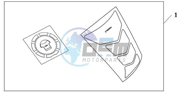 TANKPAD / FUEL LID COVER