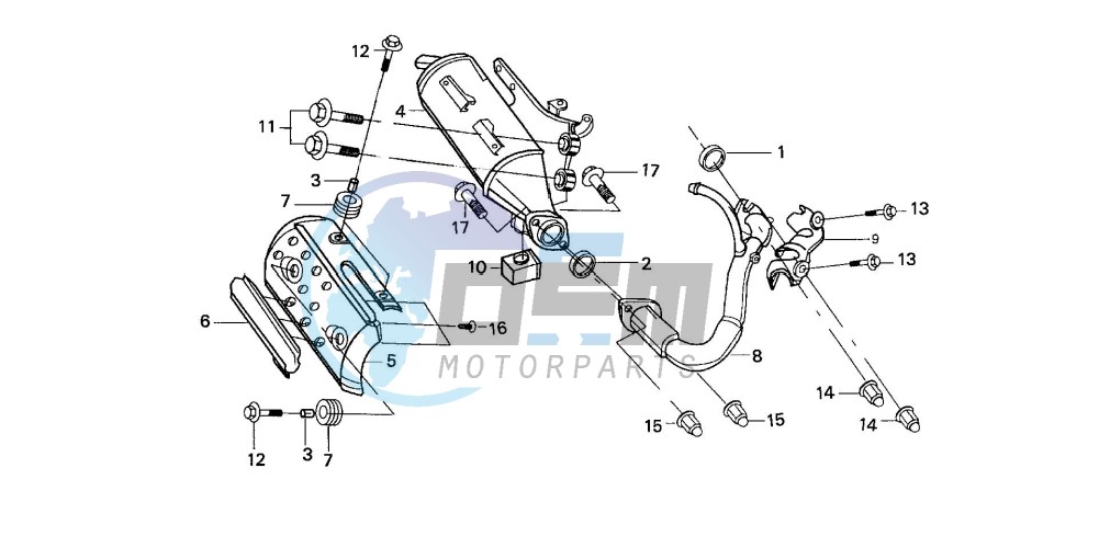 EXHAUST MUFFLER (2)