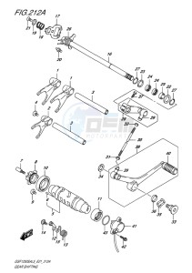 GSF-1250S ABS BANDIT EU drawing GEAR SHIFTING