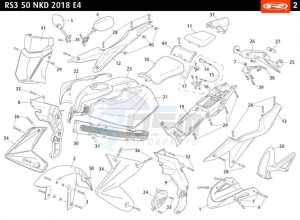 RS3 50 NAKED E4 - Green drawing ELECTRICAL