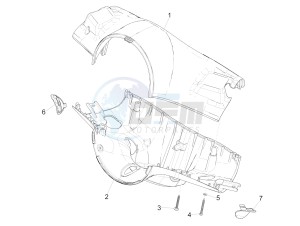 Primavera 50 4T-2V 25 kmh (EMEA) drawing Handlebars coverages