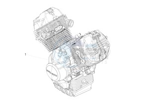 V9 Roamer 850 (USA) drawing Engine-Completing part-Lever