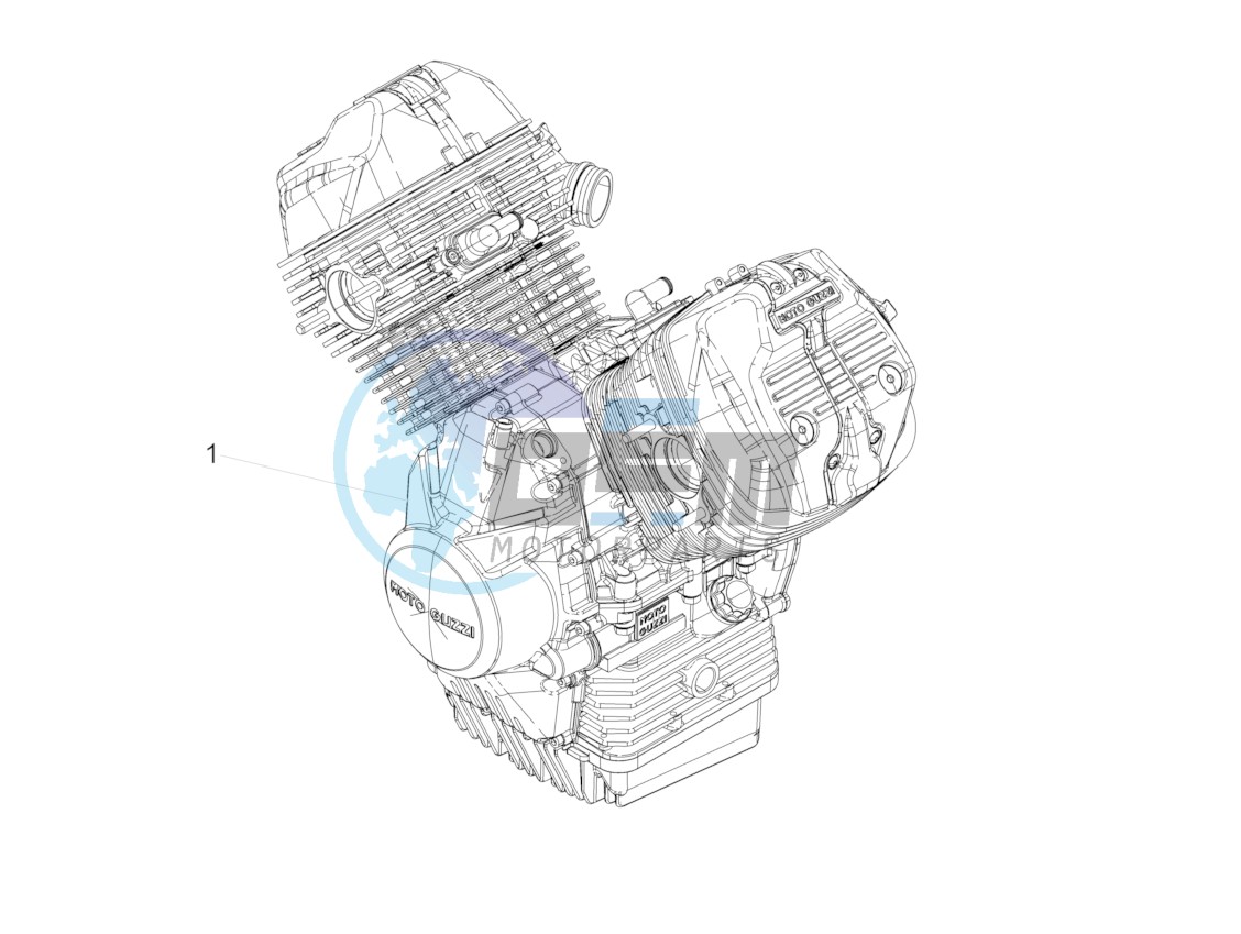 Engine-Completing part-Lever