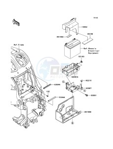 1400GTR_ABS ZG1400CCF FR GB XX (EU ME A(FRICA) drawing Battery Case