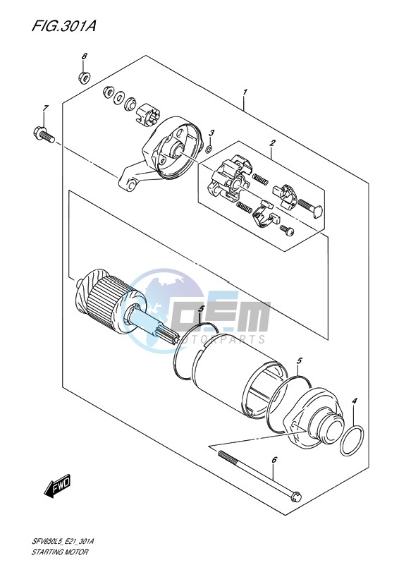 STARTING MOTOR