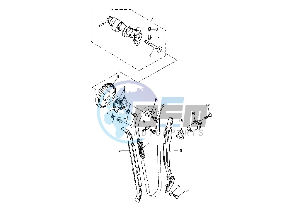 CAMSHAFT -CHAIN