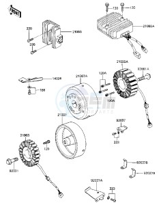 ZN 1300 A [VOYAGER] (A1-A4) [VOYAGER] drawing GENERATOR_REGULATOR