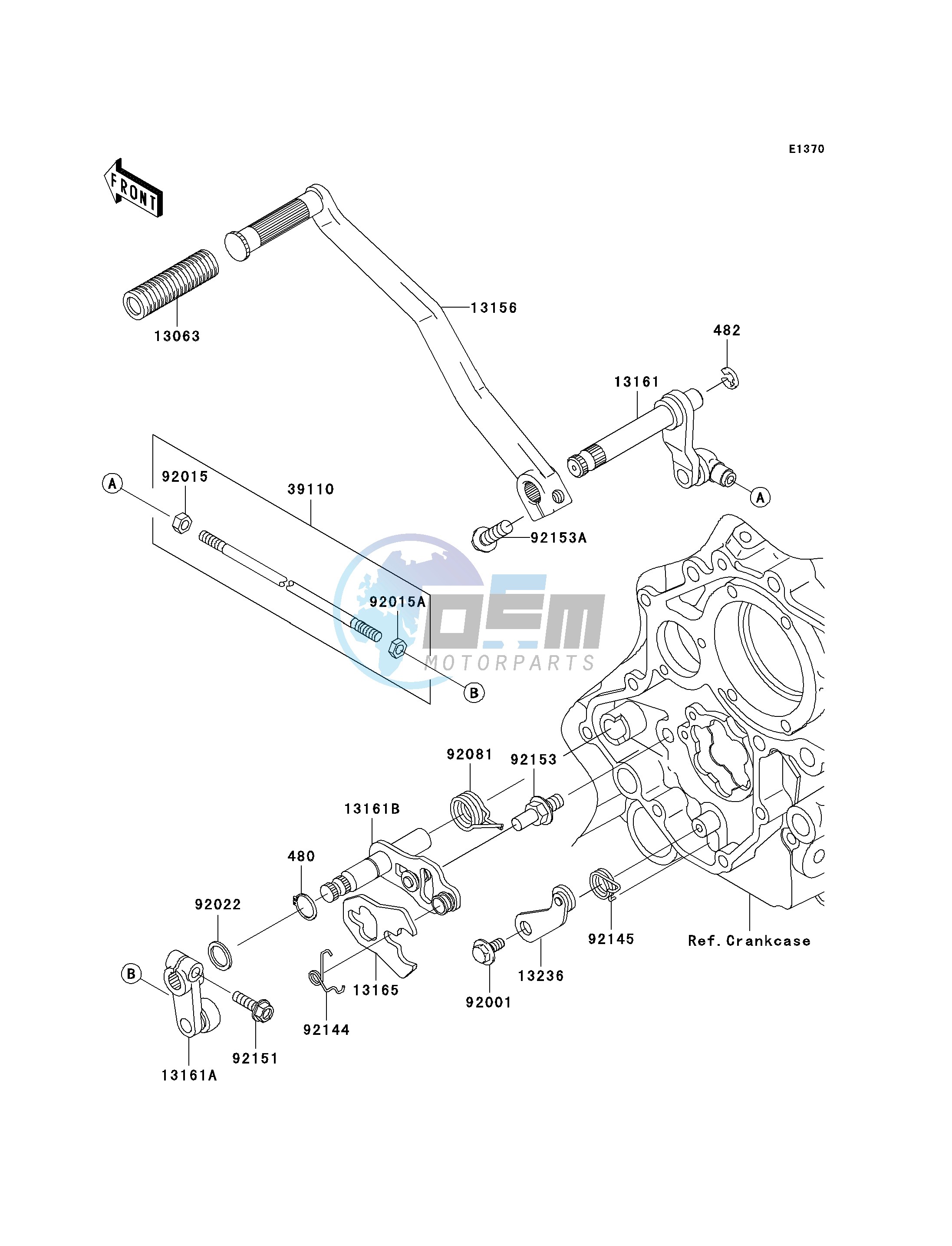 GEAR CHANGE MECHANISM