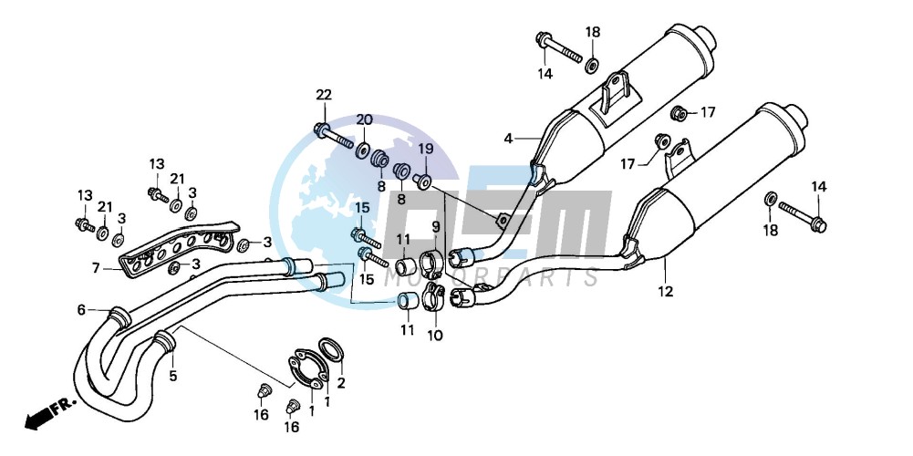 EXHAUST MUFFLER