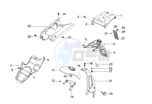 Runner SP 50 drawing Mudguard flap