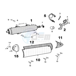 SAT125 drawing EXHAUST