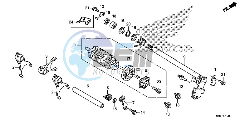 GEARSHIFT DRUM