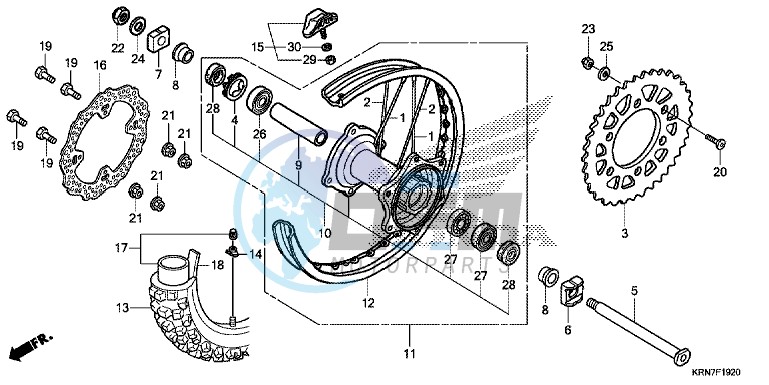 REAR WHEEL