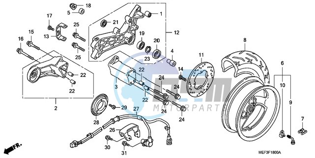 REAR WHEEL