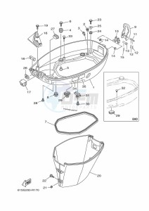 FT50CETX drawing BOTTOM-COWLING