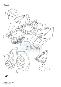 LT-R450 (E19) drawing REAR FENDER (LT-R450ZL1 E19)