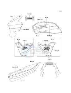 ZR 1200 A [ZX 1200 R] (A1-A3) drawing DECALS-- BLUE_WHITE- --- ZR1200-A2- -