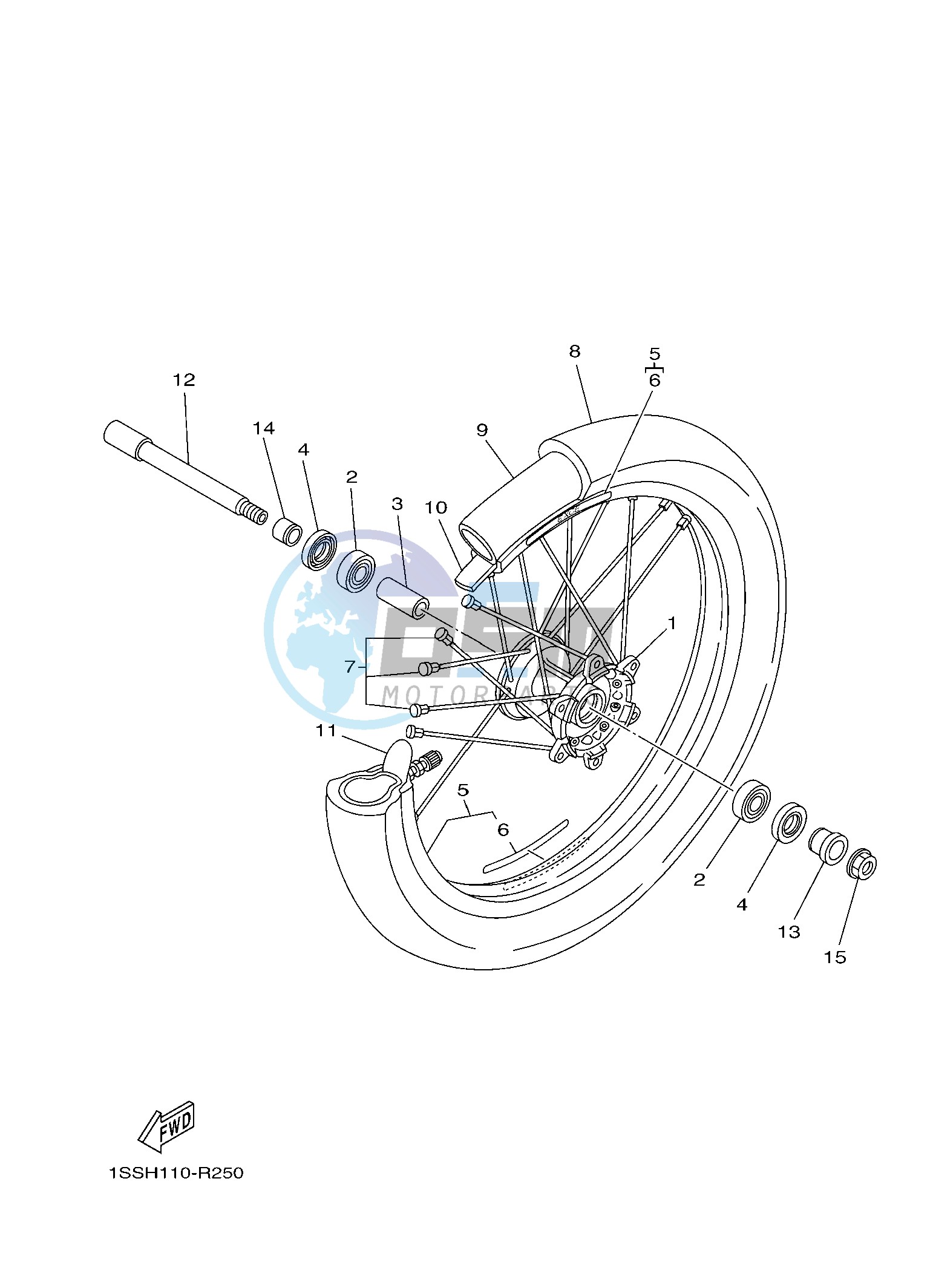 FRONT WHEEL