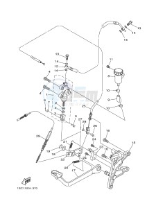 YFM300 RAPTOR 300 (1SC2 1SC3 1SC1 1SC1) drawing REAR MASTER CYLINDER